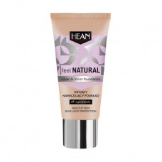 The moisturizing liquid foundation for the person Hean Feel Natural Cover & Moist Foundation N01 Vanilla, 30 ml