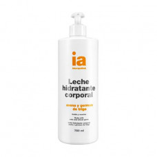 Uvlazhnyayushchey cream milk for a body of Interapothek Leche Hidratante Corporal Avena Y Germen De Trigo with oats extract, with the batcher, 750 ml