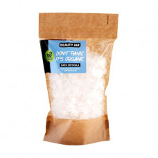 The moistening crystals for a bathtub of Beauty Jar Don't Panic it's Organic Bath Crystals with coconut oil, 600 g