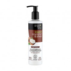 The moisturizing balm for hair of Organic Shop Tropical Coconut & Shea Moistusing Conditioner, 280 ml