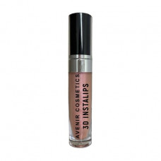 The moisturizing Avenir Cosmetics 3D Instalips lip gloss с effect of increase in volume of 3 Nude Crystal, 6.5 g