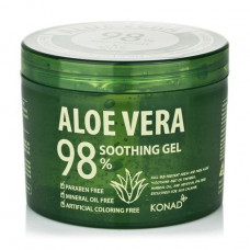 The moisturizing gel scarlet belief of Konad Aloe Vera of 98% of Smoothing Gel, 500 ml