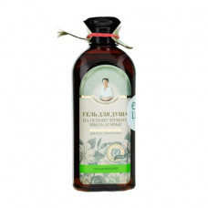 The moisturizing shower gel Recipes of the Grandmother Agafya Travy and gatherings of Agafya on the basis of black soap of Agafya, all-type skin, 350 ml