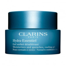 The moisturizing Clarins Hydra-Essentiel Cooling Gel face gel for the normal and combined skin, 50 ml