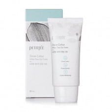 The moisturizing and clarifying cream for the person Petitfee & Koelf Snow Lotus White Tone Up Cream, 50 ml