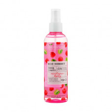The moisturizing and calming tonic-spray for the person Bielenda Eco Sorbet Moisturizing & Soothing Face Toner with extract of raspberry, 200 ml