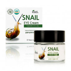 The moisturizing skin cream around eyes of Ekel Snail Eye Cream with mutsiny snails, 70 ml