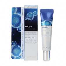 The moisturizing skin cream around eyes of FarmStay Collagen Water Full Moist Eye Cream with collagen, 50 ml