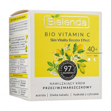 The moisturizing cream for the person Bielenda Bio Vitamin C from wrinkles 40+, 50 ml