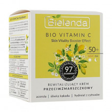 The moisturizing cream for the person Bielenda Bio Vitamin C from wrinkles 50+, 50 ml