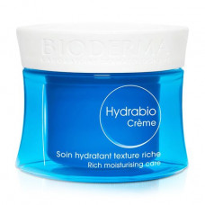 The moisturizing cream for the person Hydrabio Rich Moisturising Care Bioderma for dry skin, 50 ml