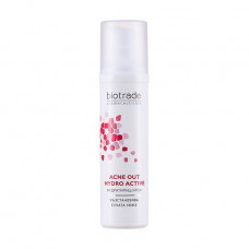 The moisturizing cream for the person Biotrade Acne Out Hydro Active against acne rash, 60 ml