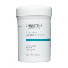The moisturizing cream for the person Christina Rose Hips Moisture Cream with Carrot Oil with oil of a dogrose and carrots, for dry skin, 250 ml
