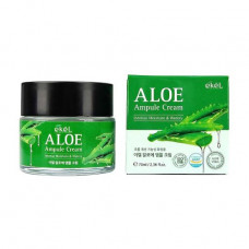 The moisturizing cream for the person Ekel Aloe Ampule with an aloe, 70 ml