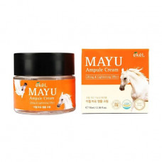 The moisturizing cream for the person Ekel Horse Ampule Cream with horse fat, 70 ml
