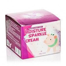 The moisturizing cream for the person Elizavecca Milky Piggy Moisture Sparkle Cream with effect of shine, 100 ml