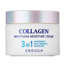 The moisturizing cream for the person Enough Collagen Whitening Moisture Cream 3 in 1 with collagen and the clarifying effect, 50 g
