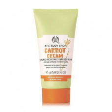 The moisturizing cream for the person The Body Shop Carrot Cream Nature Rich Daily Moisturizer, 50 ml