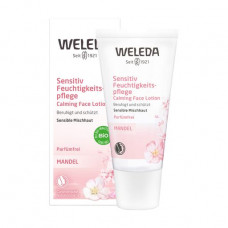The moisturizing cream for the person Weleda Calming Face Lotion Mandel Almond, 30 ml