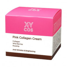 The moisturizing cream for the person XYCos Pink Collagen Cream with collagen, 50 ml