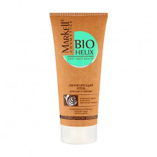 The moisturizing Markell Cosmetics Bio Helix hand and nail cream with mutsiny snails, 75 ml