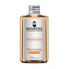 The moisturizing Barbers Manchester After Shave Lotion aftershave lotion, 100 ml