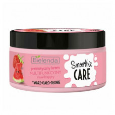 The moisturizing multipurpose Bielenda Smoothie care cream, prebiotic + strawberry + watermelon, 200 ml