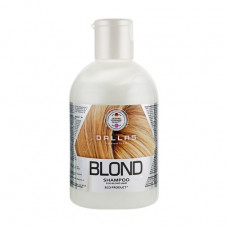 The moisturizing shampoo for a fair hair of Dallas Cosmetics Blond Shampoo, 1 l