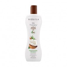 The moisturizing shampoo for hair of Biosilk Silk Therapy with Coconut Oil Moisturizing Shampoo with coconut oil, 355 ml