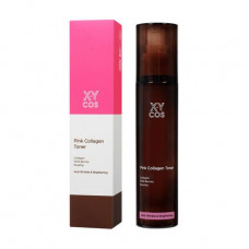 The moistening toner for the person XYCos Pink Collagen Toner with collagen, 120 ml