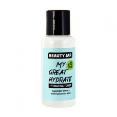 The moisturizing tonic for the person Beauty Jar My Great Hydrate with extract of a cucumber and hyaluronic acid, 80 ml
