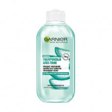 The moisturizing tonic for the person Garnier Skin Naturals Hyaluronic Aloe Toner with an aloe belief, 200 ml