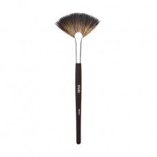 Fan brush for WoBs make-up natural pile (W3007)
