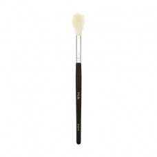 Fan brush for blush and a highlighter of WoBs round, natural pile (W3534)