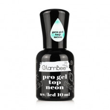 The top covering for the GlamBee Top Neon gel polish, 10 ml