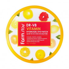 Vitamin patches for skin around eyes of FarmStay DR-V8 Vitamin Hydrogel Eye Patch, 90 g