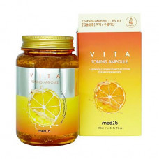 Vitamin ampoule Med B Vita Toning Ampoule face gel, 250 ml