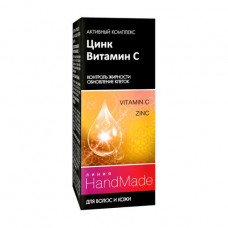 Vitamin Zinc Line Handmade complex + Vitamin C of Dl of hair and head skin, 5 ml