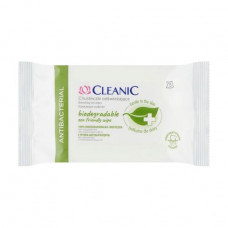 Wet towel wipes of Cleanic Antibacterial Eco Friendly antibacterial, 15 pieces