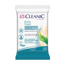 Wet towel wipes of Cleanic Extra Fresh for intimate hygiene, 20 pieces