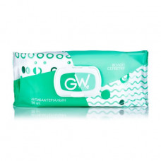 Wet towel wipes of Green Way F_tol_n_ya universal, with the valve, 100 pieces