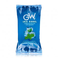 Wet towel wipes the cooling Green Way F_tol_n_ya Ice Cool, 15 pieces
