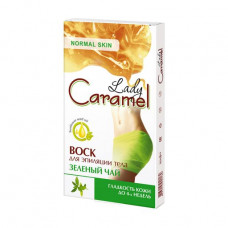 Wosk for Caramel Lady body epilation Green tea, 16 pieces
