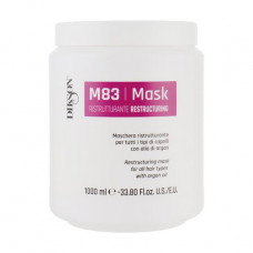 The restoring Dikson M83 Restructuring Mask mask with argan oil, for all types of hair, 1 l