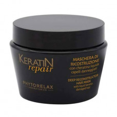 The restoring Phytorelax Laboratories Keratin Repair Deep Reconstructor Mask mask for the injured hair, with a keratin, 250 ml