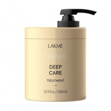 The restoring mask for the injured and dry hair of Lakme Teknia Deep Care Treatment, 1 l