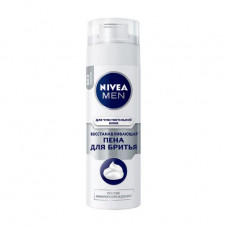 The restoring Nivea Men shaving foam against microdamages, for sensitive skin, men's, 200 ml