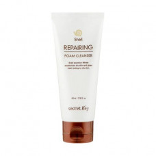 The restoring skin for washing of Secret Key Snail Repairing Foam Cleanser, 100 ml