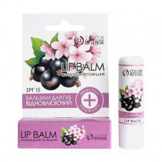Wosstanawliwaueschtschi balm for lips of Color Intense Lip Balm SPF 15 of Smorodin and cherry, 5 g
