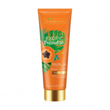 Wosstanawliwaueschtschi balm for a body of Bielenda Exotic Paradise Regenerating Body Lotion Papaja Papaya, 250 ml